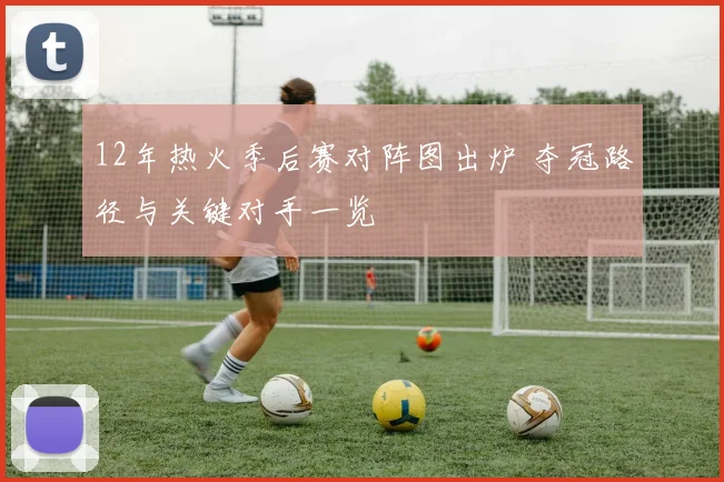 12年热火季后赛对阵图出炉 夺冠路径与关键对手一览